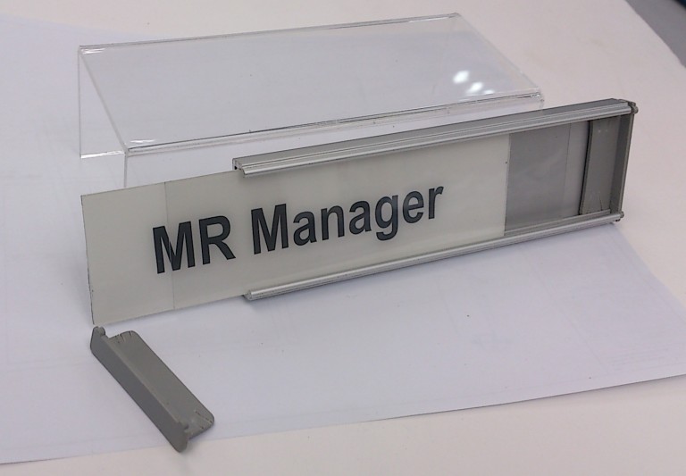 slot in name plate